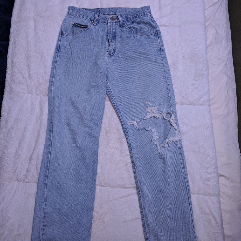 Vintage Distressed WRANGLER Mom Jeans